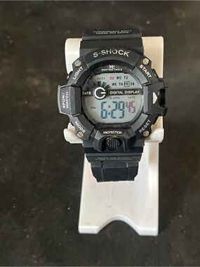 Montres Carlo S-Shock Digital Men’s Sports Watch Black Tactical